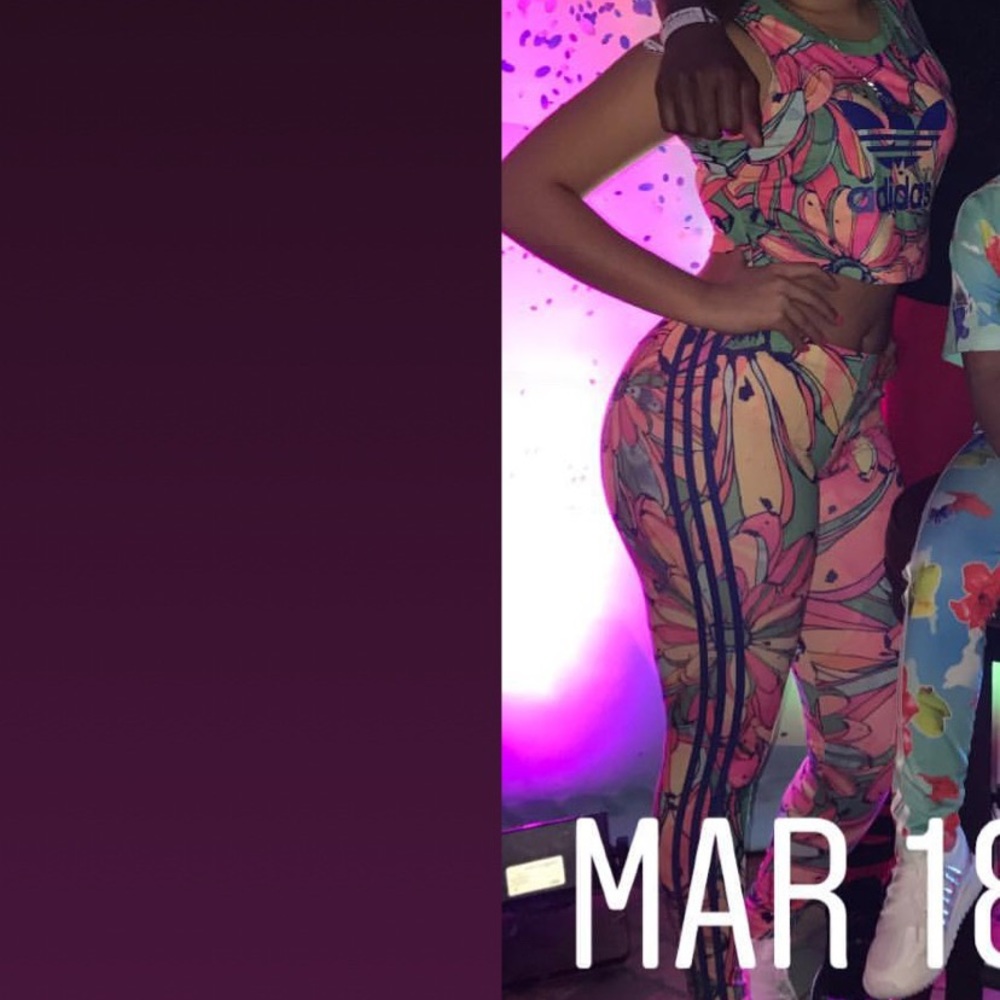 Adidas Floral Track Suit (SOLD TOGETHER)